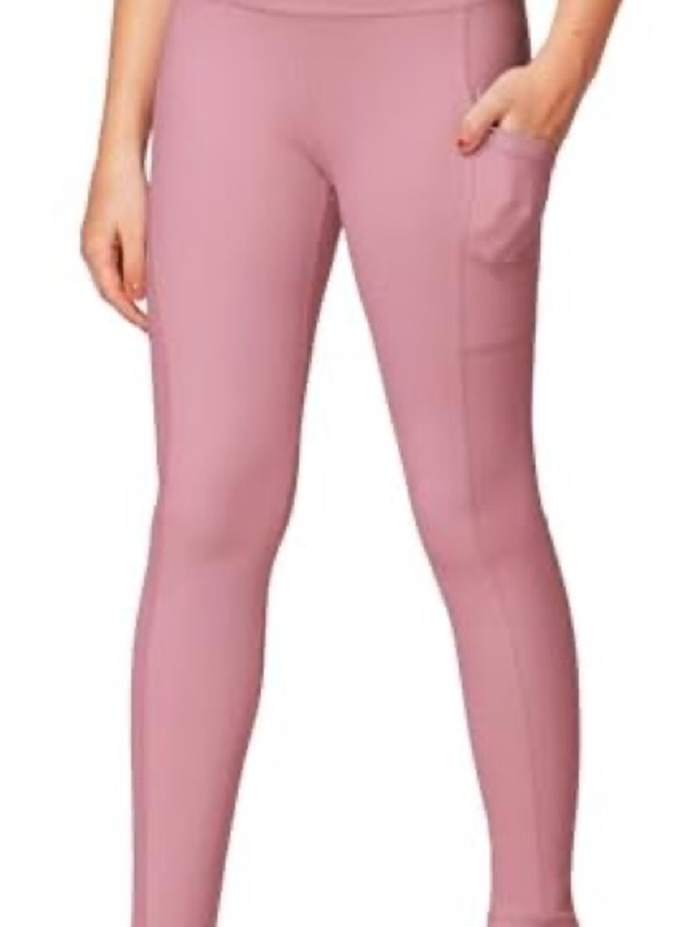 Women’s High-Rise Pocket Leggings in Dusty Rose